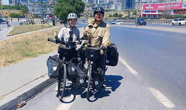 Portekiz&#039;den Çin&#039;e Bisiklet Yolculuğu: Türkiye&#039;ye gelen Çinli çift 108 günde 6 bin kilometre pedal çevirdi