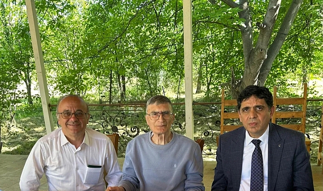 Rektör Alma Aziz Sancar’ı ziyaret etti