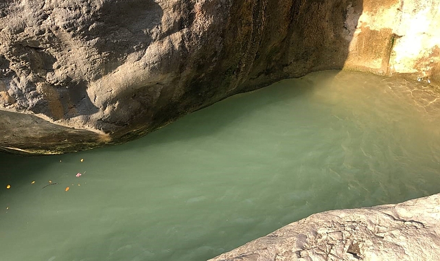 Serinlemek için girdiği dere sonu oldu