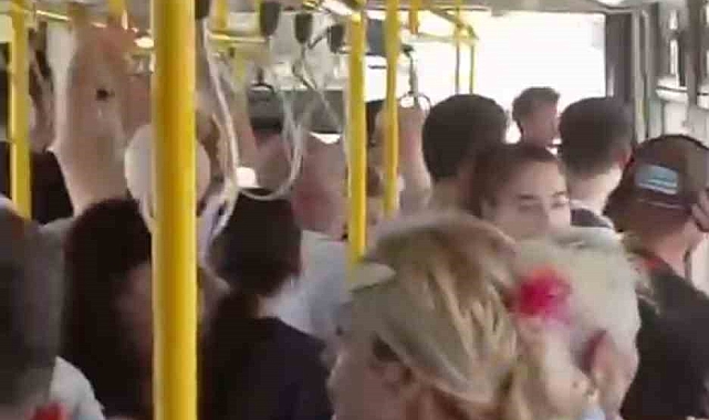 Şoför klimayı açmayınca tartışma çıktı