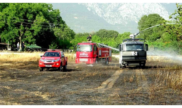 TOMA, Kontrol Noktasının yanmasını son anda önledi