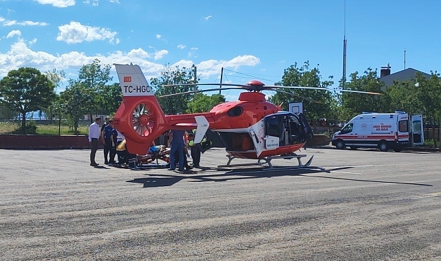 Torununun ırmağa düştüğünü gören babaanne suya atladı