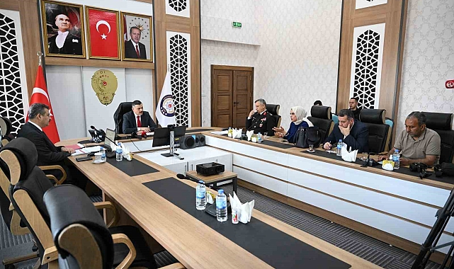 Vali Çiftçi, &quot;İl Asayiş ve Güvenlik Toplantısı&quot; gerçekleştirildi