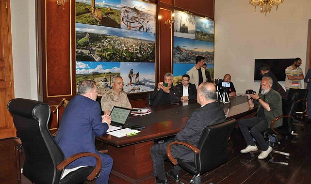 Vali Ziya Polat başkanlığında, Mayıs ayı asayiş toplantısı yapıldı