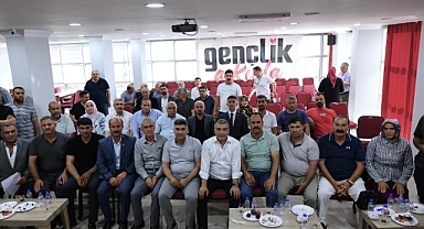 Vekil Alagöz muhtarlarla bir araya geldi