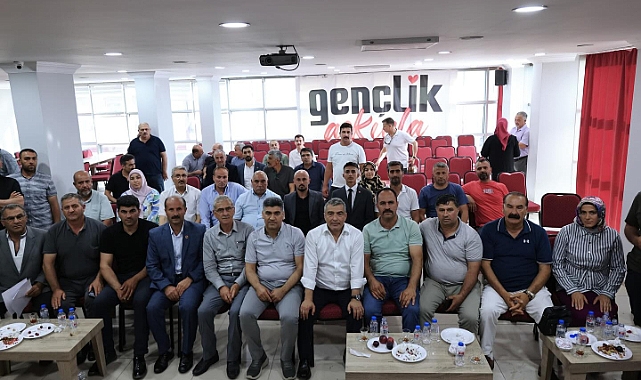 Vekil Alagöz muhtarlarla bir araya geldi