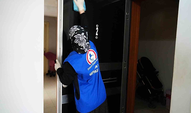 Yatağa bağımlı, engelli ve yaşlı bireylerin evlerinde bayram temizliği yapılacak