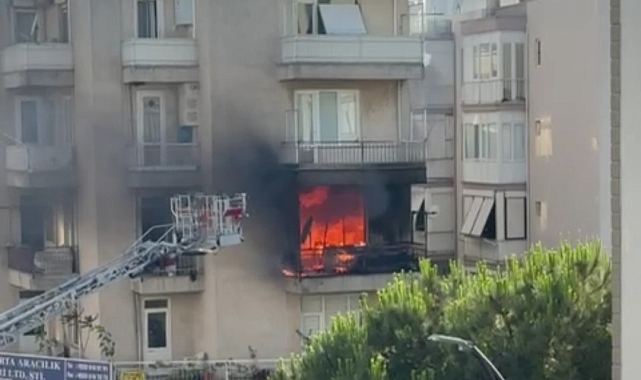 Yatalak hasta kadın, alevler arasında can verdi