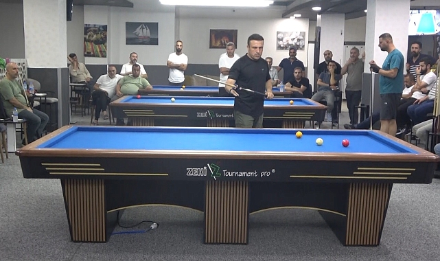 10 ilden ünlü bilardo oyuncularının katıldığı Bilardo Turnuvası sona erdi