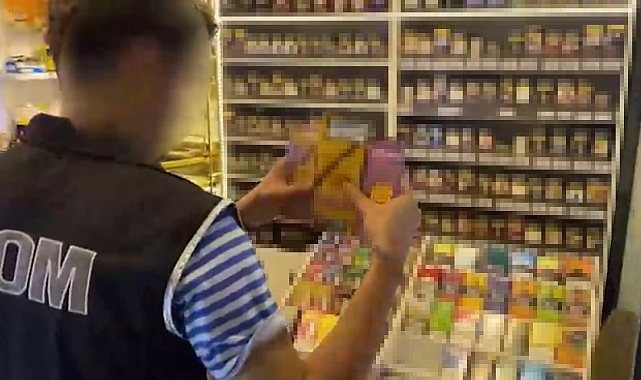 1.5 milyonluk kaçak ürünler ele geçirildi