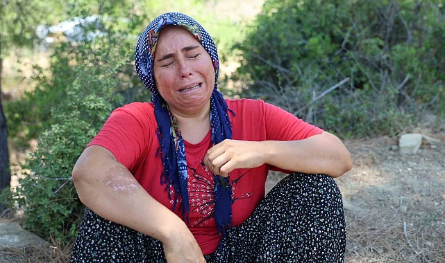 Adana&#039;da evi yanan ailenin feryadı yürekleri dağladı