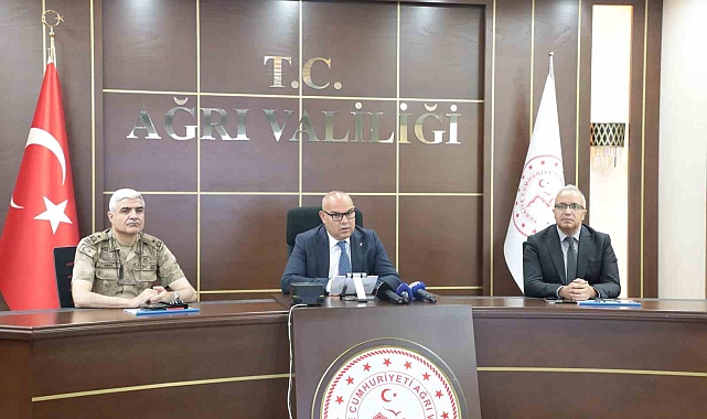 Ağrı&#039;da güvenlik toplantısı yapıldı