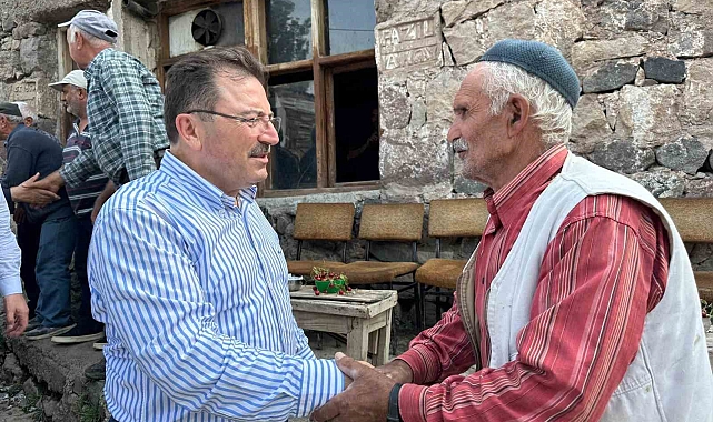 AK Parti Erzurum Milletvekili Selami Altınok, sel bölgesinde