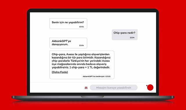 Akbank Asistan, GPT entegrasyonu ile müşterilere hızlı bilgi erişimi sağlıyor