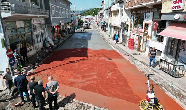 Altyapının Ardından Sıcak Asfalt Çalışması Başladı