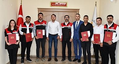 Aralık Kaymakamından İlçe Tarım Personellerine Başarı Belgesi
