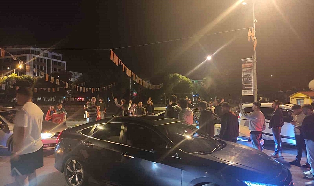 Ardahan&#039;da milli takımın çeyrek final coşkusu