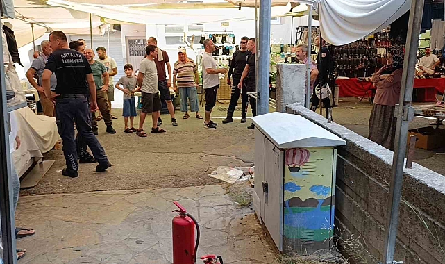 Aşırı sıcaklardan dolayı artan klima kullanımı, elektrik hatlarında kopma ve yangına yol açtı