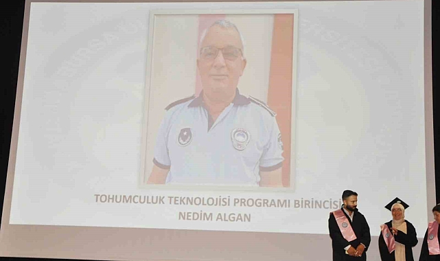 Azimli zabıta komiseri üniversitede birinci oldu