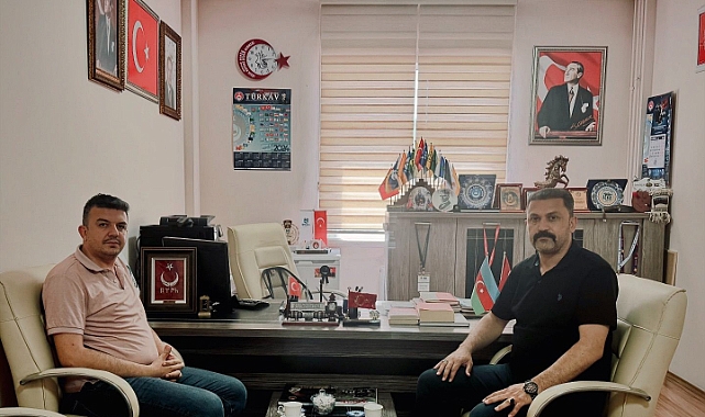 Başsavcı Başaran&#039;dan TÜRKAV Iğdır İl Başkanlığına veda ziyareti