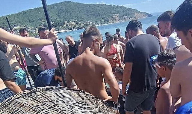 Boğulma tehlikesi geçiren şahıs yoğun bakıma kaldırıldı