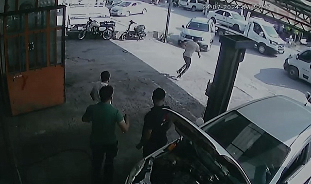 Çekicinin kendi kendine hareket etmesi büyük paniğe sebep oldu