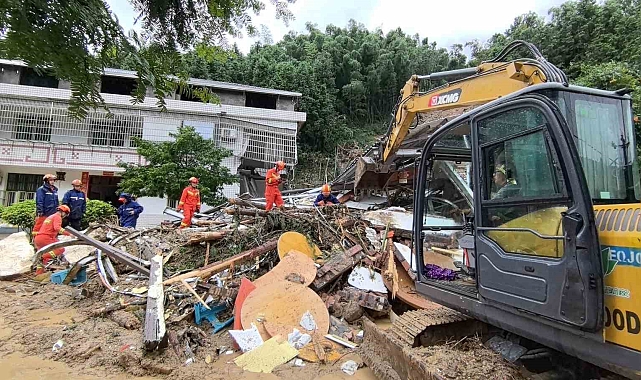 Çin&#039;de toprak kaymalarında can kaybı 22 oldu