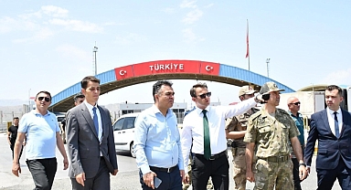 Dilucu Sınır Kapısı incelendi