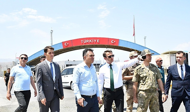 Dilucu Sınır Kapısı incelendi