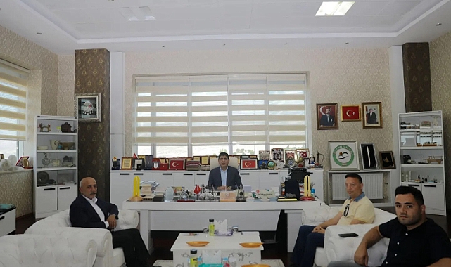 DSİ 242. Şube Müdürü İrfan Önal’dan Rektör Alma’ya Ziyaret