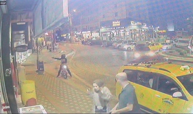 Düşe kalka hedef aldı iş yerine arka arkaya ateş açtı