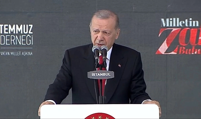 Erdoğan: "Darbeye tiyatro diyenleri affetmeyiz"