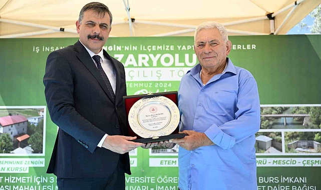 Erzurum Valisi Mustafa Çiftçi, Camii açılışı yaptı