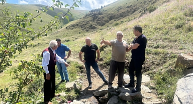 Genel Sekreter Çarman Tuzluca İlçesinde incelemelerde bulundu