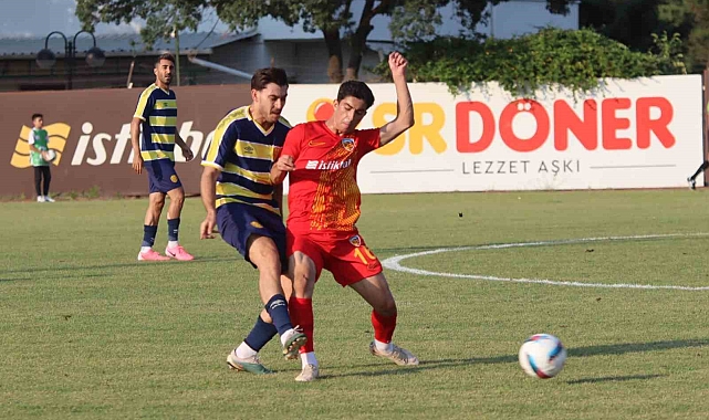 Hazırlık maçı: Kayserispor: 1 - Ankaragücü:3