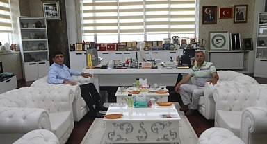 Hoşhaber Belediye Başkanı Osman Toka’dan Rektör Alma’ya İade-i Ziyaret