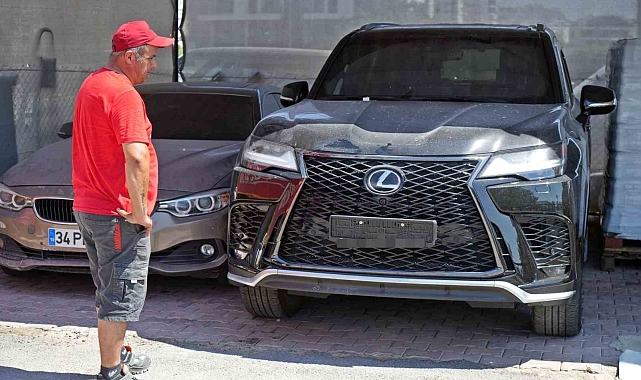 Hurdaya çıkan araçlar arasında 33 milyon TL değerinde lüks araçlar da yer alıyor