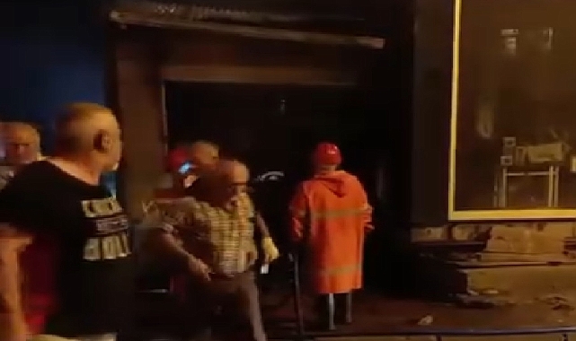 Iğdır’da bir işyerinde yangın!