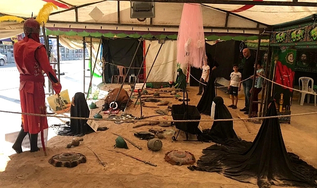 Iğdır&#039;da &quot;Kerbela&#039;dan bir esinti&quot; çadırı kuruldu