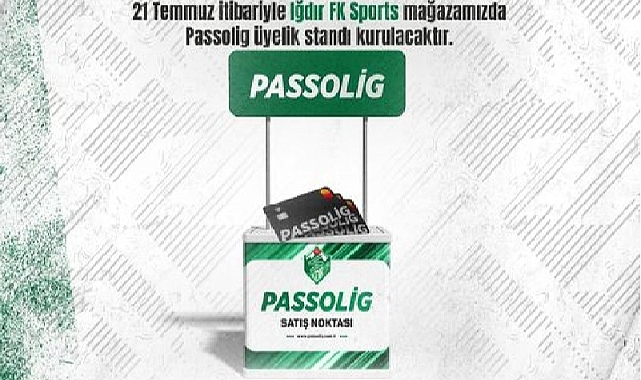 Iğdır FK passolig üyelik standı kuruyor
