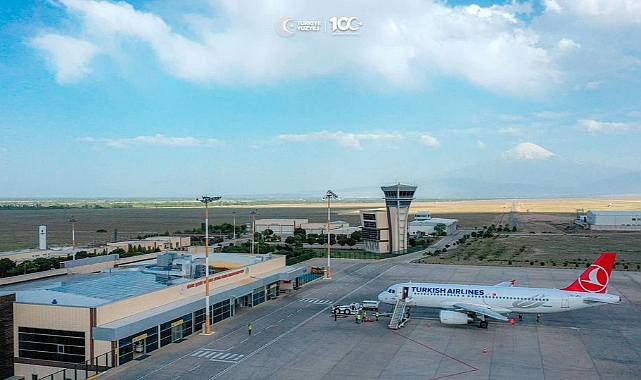 Iğdır Havalimanı&#039;nı Haziran ayında 38 bin yolcu kullandı