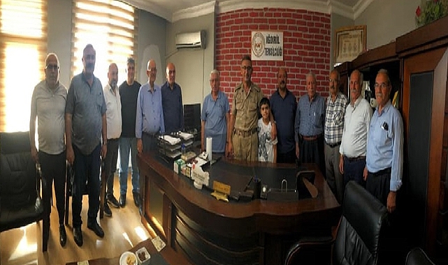 Iğdır İl jandarma Alay Komutanından KAF&#039;a ziyaret