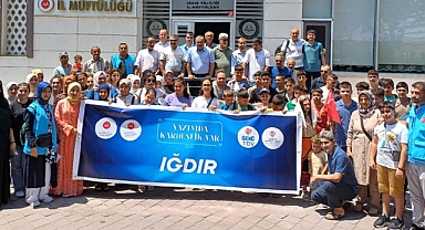 Iğdırlı gençler, kardeşlik için yola çıktı
