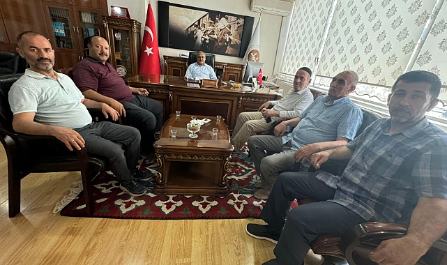 Kaf&#039;tan İl Müftüsü Zahid Demirel’e Hac Ziyareti