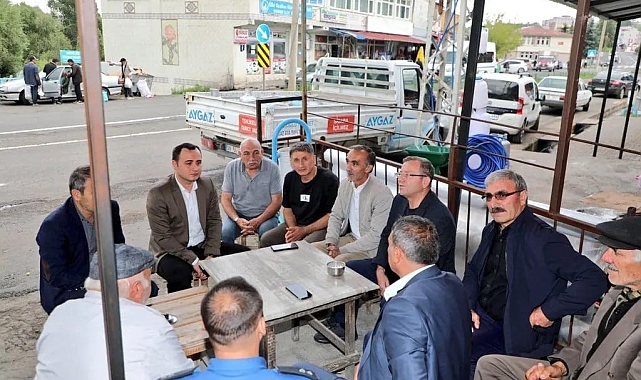 Kars Valisi Ziya Polat, vatandaşların sorunlarını dinledi