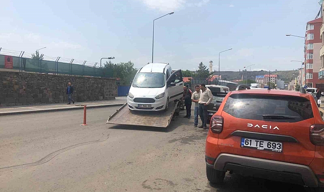 Kars&#039;ta meydana gelen trafik kazasında, 1 kişi yaralandı