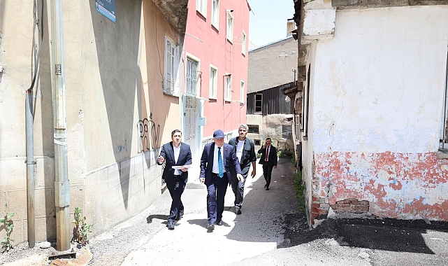 Kentsel dönüşüm çalışmaları hız kesmeden sürüyor