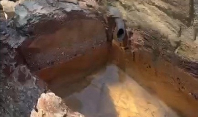 Kırsallardaki bölgelere yaban hayvanları için su yalakları yapıldı