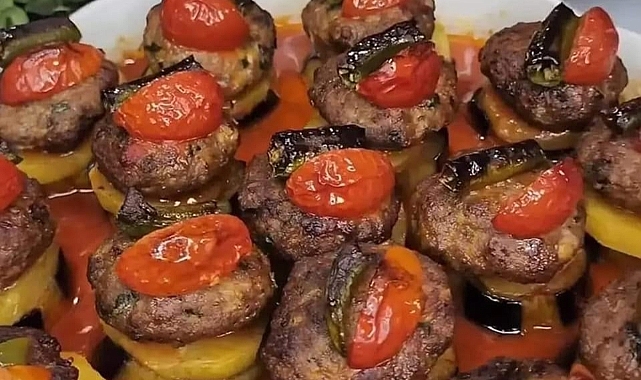 Köfteli patlıcan dizmesi tarifi