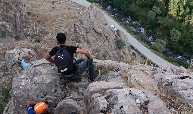 Mahsur Kalan 4 Keçi Kurtarıldı